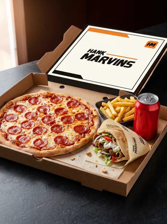 Meal deals from Hank Marvins