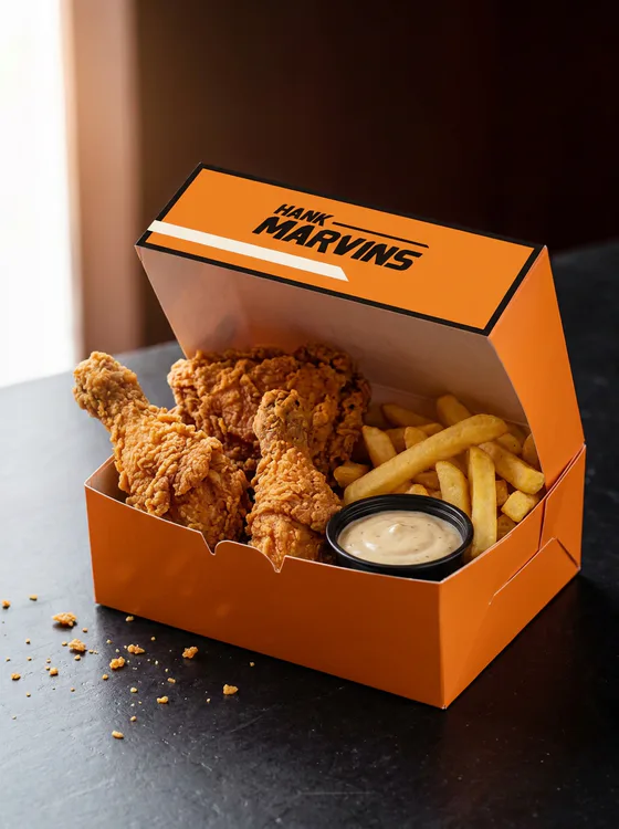 Chicken from Hank Marvins